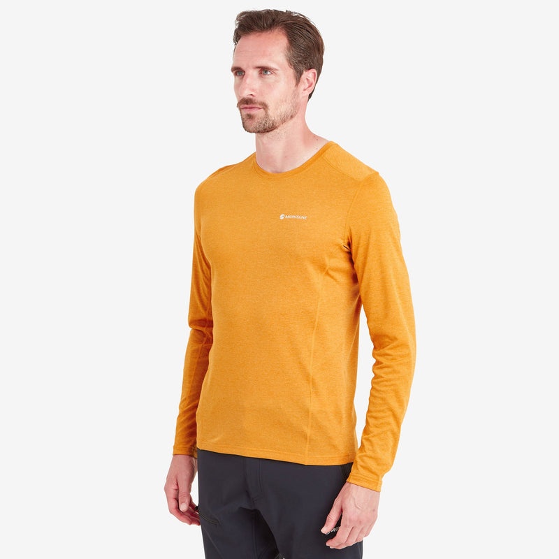 Tricou Montane Dart Long Sleeve Barbati Portocalii | UA7136259