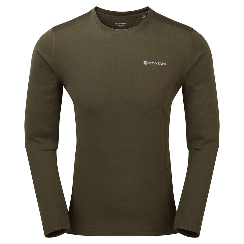 Tricou Montane Dart Long Sleeve Barbati Verzi Inchis | WF0761458