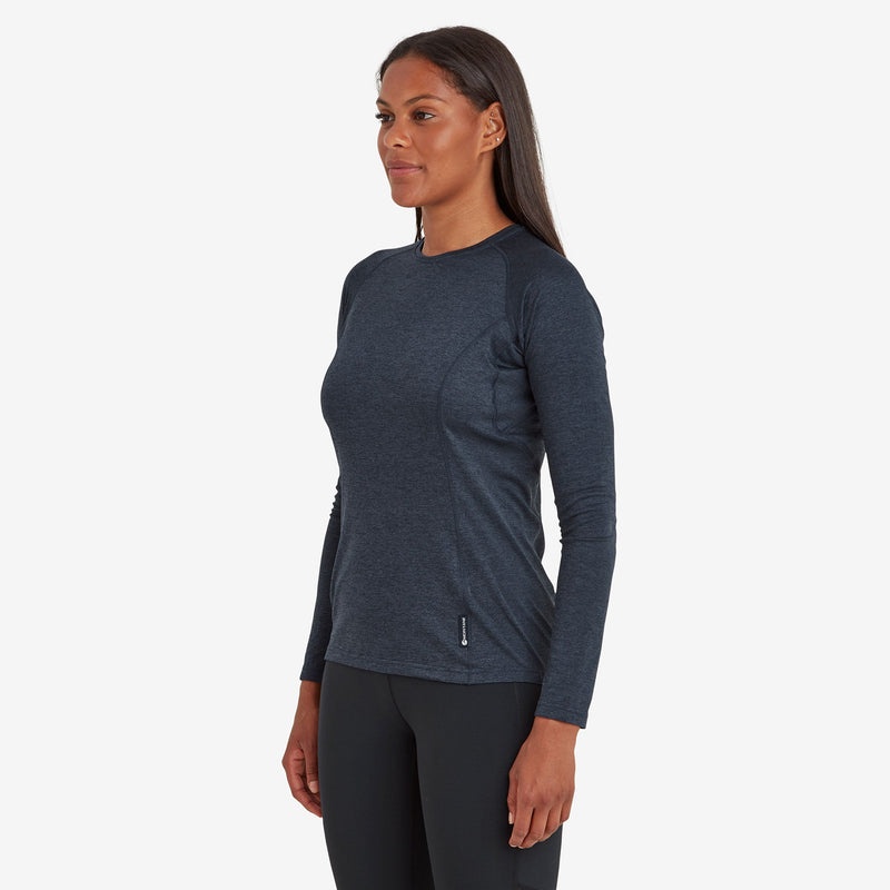 Tricou Montane Dart Long Sleeve Dama Bleumarin | AO2879046