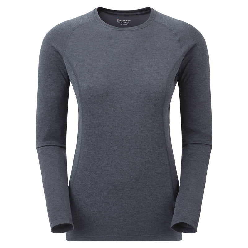 Tricou Montane Dart Long Sleeve Dama Bleumarin | AO2879046