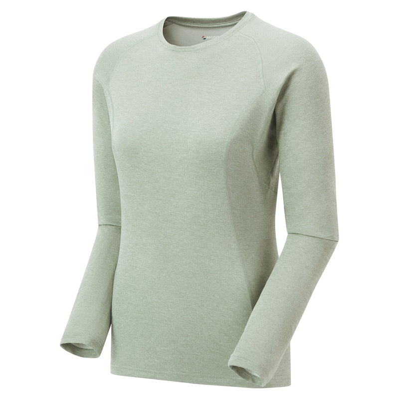 Tricou Montane Dart Long Sleeve Dama Verzi | DL9583760