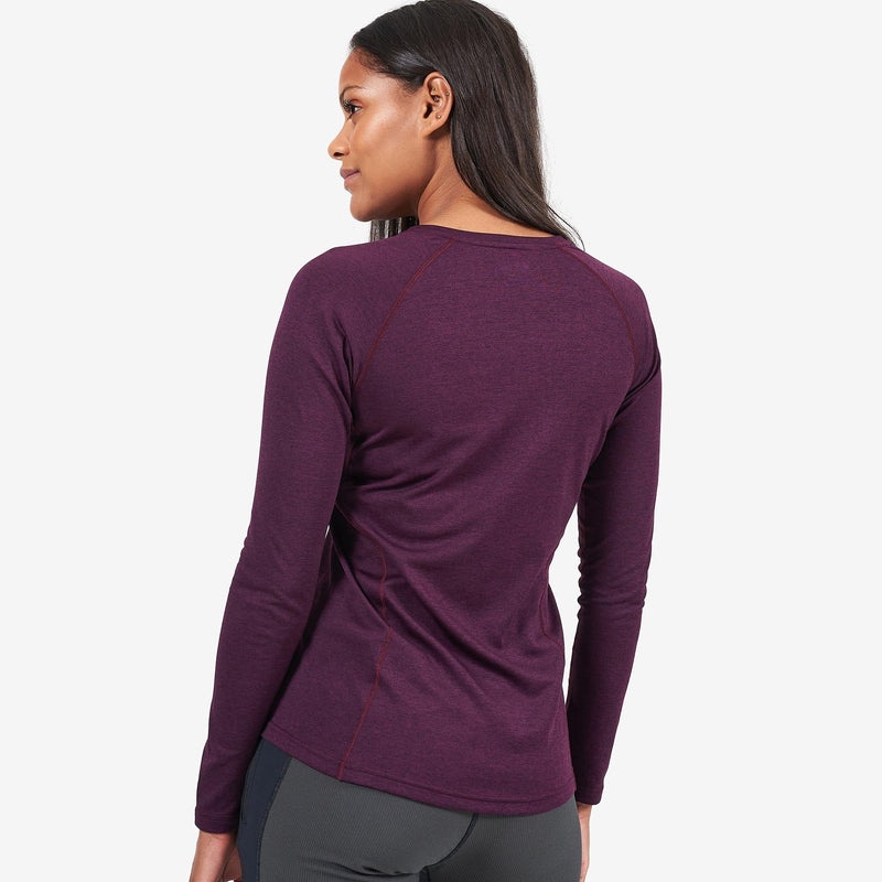 Tricou Montane Dart Long Sleeve Dama Violet | IE9738146