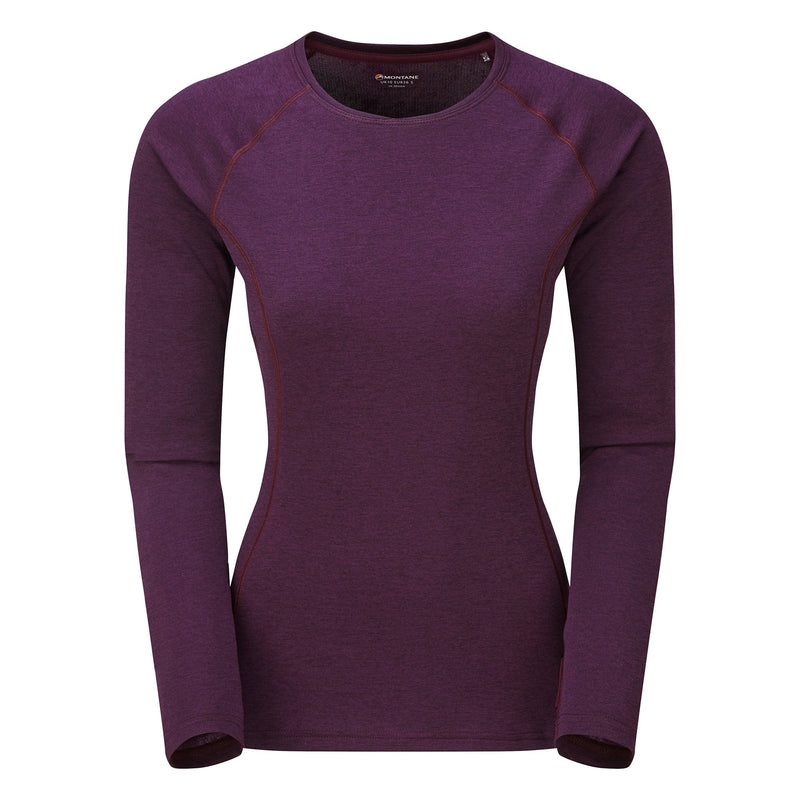 Tricou Montane Dart Long Sleeve Dama Violet | IE9738146