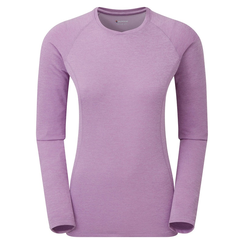 Tricou Montane Dart Long Sleeve Dama Violet | XU9783215