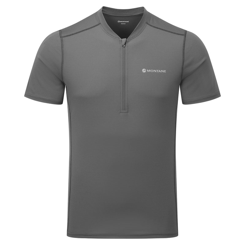 Tricou Montane Dart Nano Zip Barbati Gri Inchis | NY5267431