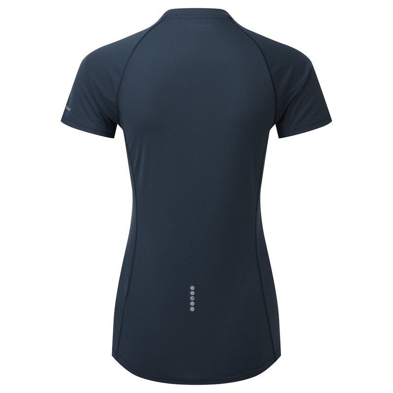 Tricou Montane Dart Nano Zip Dama Bleumarin | QO1680279