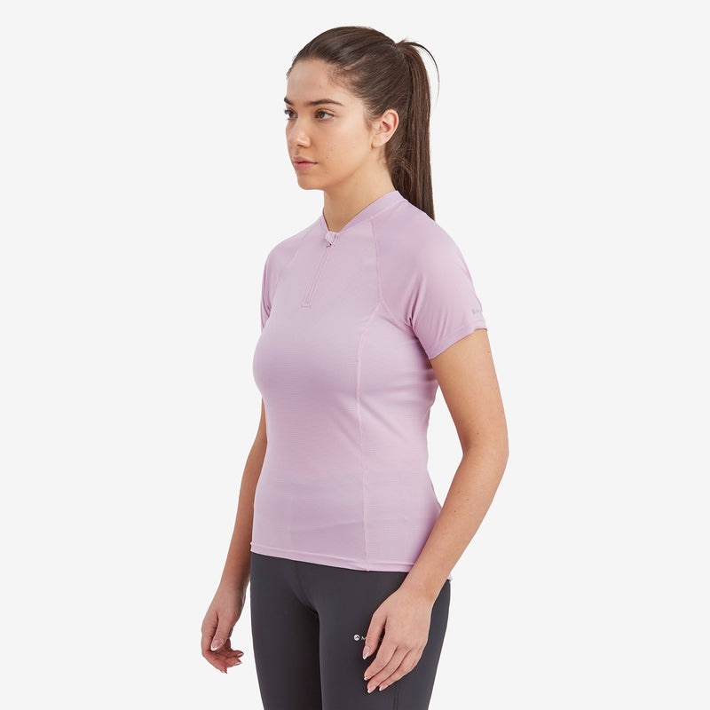 Tricou Montane Dart Nano Zip Dama Violet | IV6514079