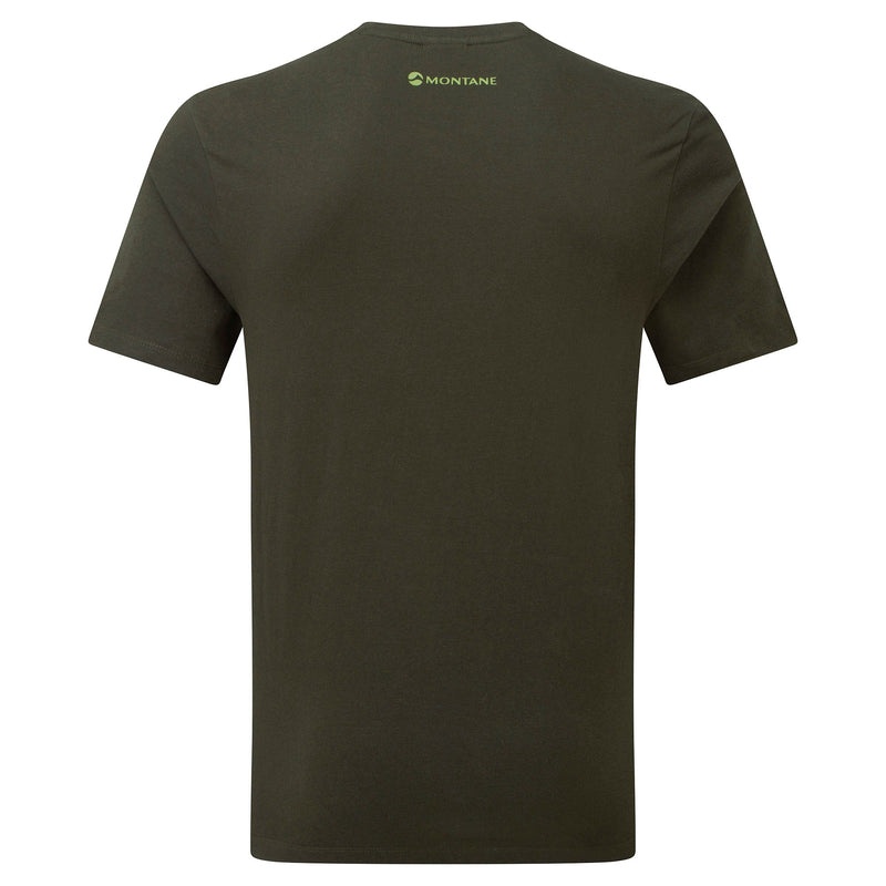 Tricou Montane Forest Barbati Verzi Inchis | HU2361549