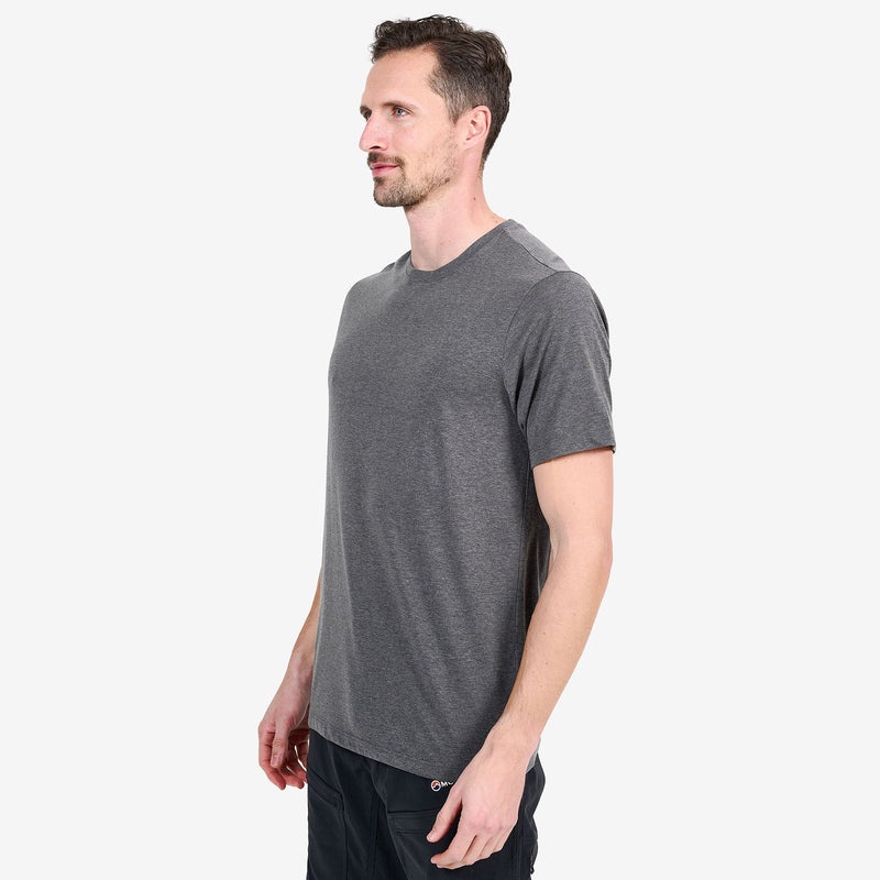 Tricou Montane Phase Barbati Gri Inchis | WU8497136