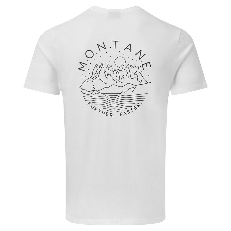 Tricou Montane Starscape Barbati Albi | FC8319065